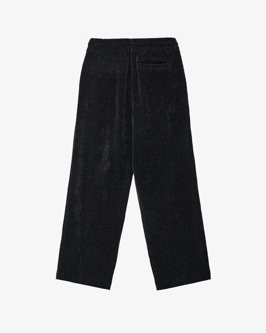 Kijun Line Velour Pants Charcoal