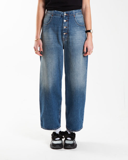 MM6 Maison Margiela Button Up Pants Medium Blue