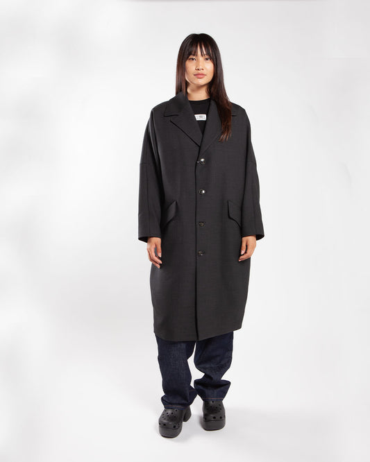 MM6 by Maison Margiela Coat Anthracite