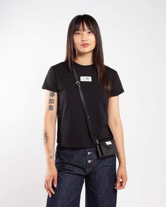 MM6 by Maison Margiela Japanese 6 Mini Crossbody Bag Black