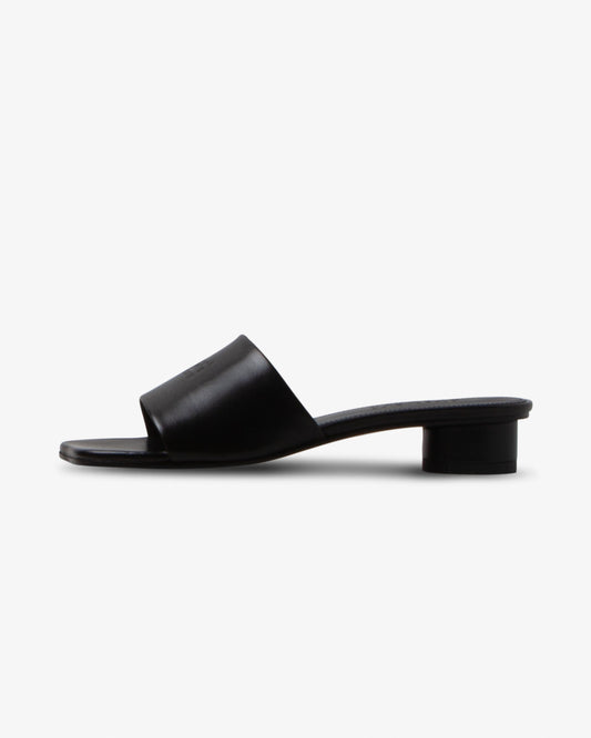 MM6 Maison Margiela Leather Sandals Black