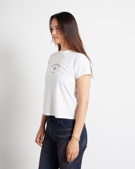 MM6 Maison Margiela Logo T-Shirt White