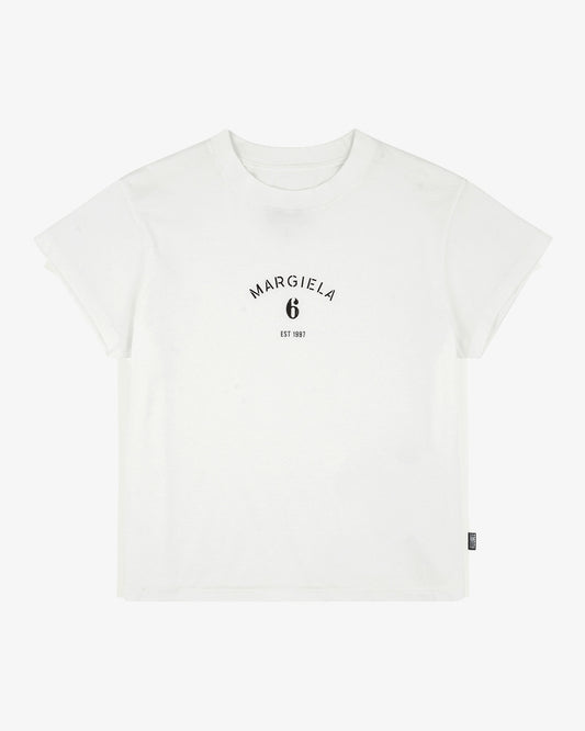 MM6 Maison Margiela Logo T-Shirt White