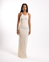 MM6 Maison Margiela Maxi Dress Vanilla