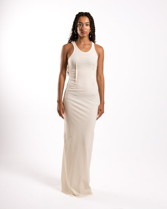 MM6 Maison Margiela Maxi Dress Vanilla