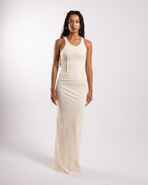 MM6 Maison Margiela Maxi Dress Vanilla