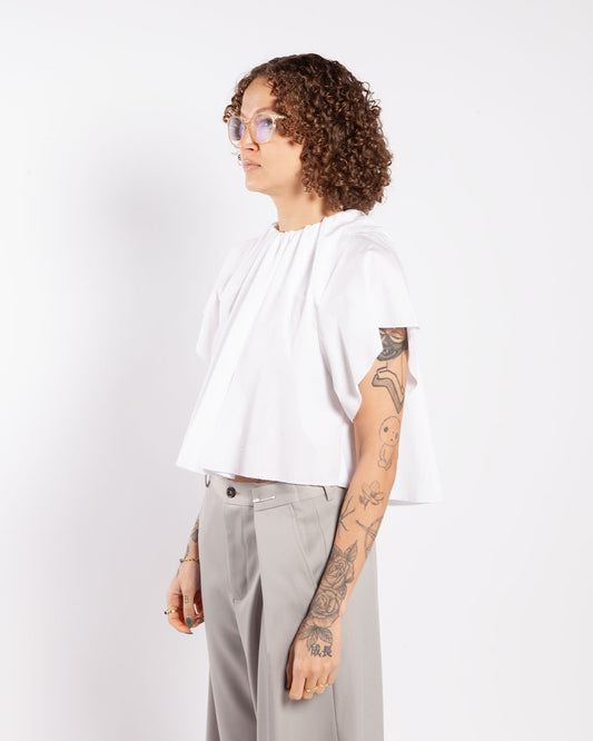 MM6 Maison Margiela Short-Sleeved Top White