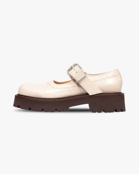 MM6 by Maison Margiela Side Court Shoe Beige