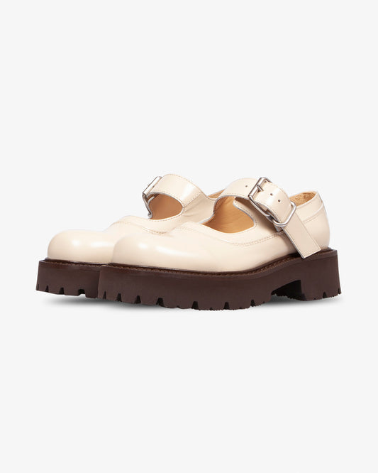 MM6 by Maison Margiela Side Court Shoe Beige