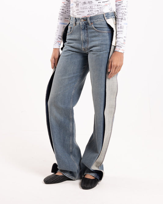 MM6 Maison Margiela Straight Leg Jeans Blue