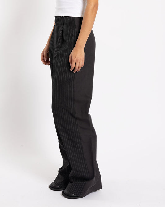 MM6 Maison Margiela Tailored Trouser Grey Pinstripe