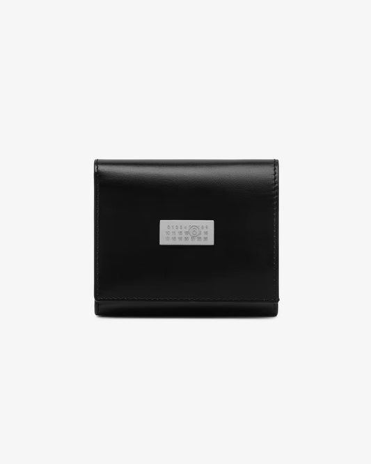 MM6 Maison Margiela Trifold Wallet Black