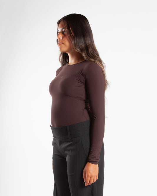 MM6 by Maison Margiela Bodysuit Brown