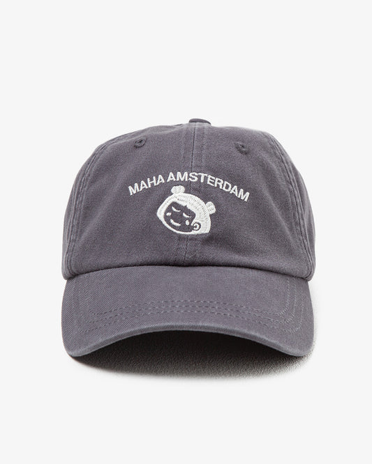 Maha Amsterdam Icon Cap Washed Grey