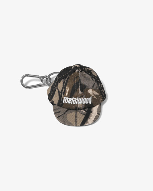 Metalwood Studio Camo Hat Keychain