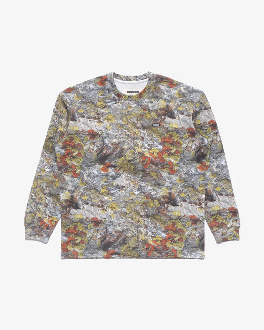 Metalwood Studio Mini Metal Logo Longsleeve Thermal Real Moss Camo