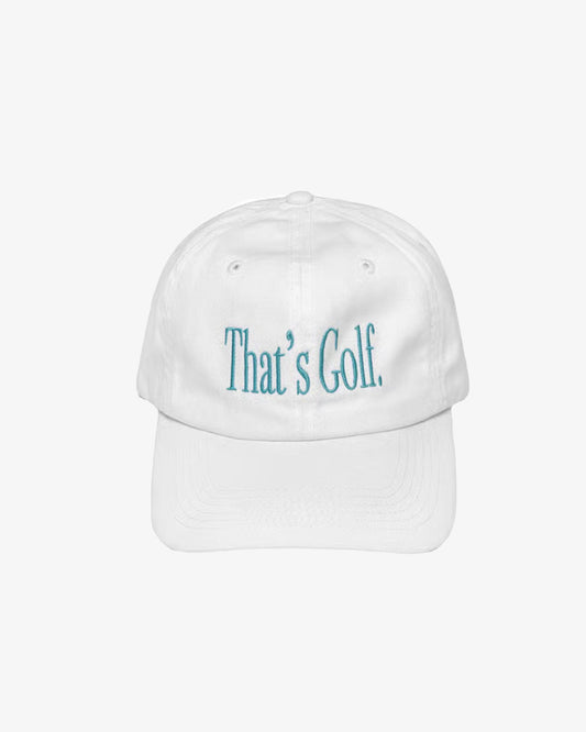 Metalwood Studio That's Golf Dad Hat White