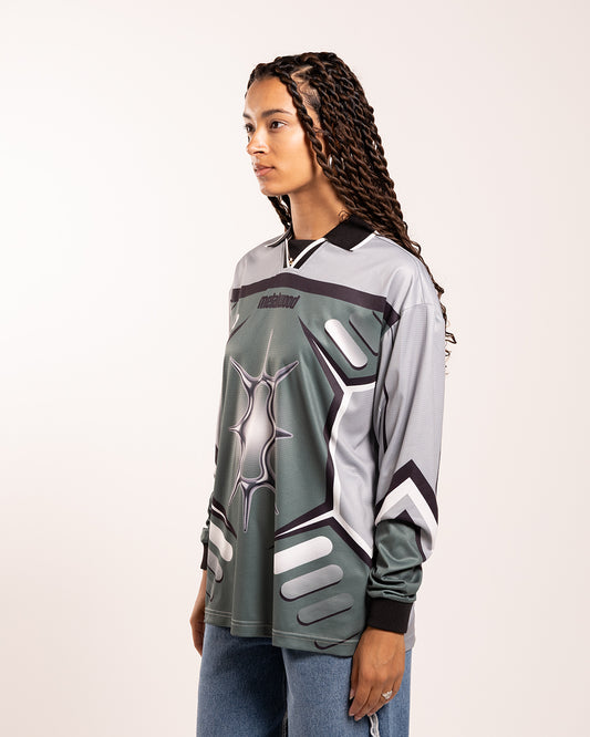 Metalwood Studio X-Games LS Jersey Steel Moss