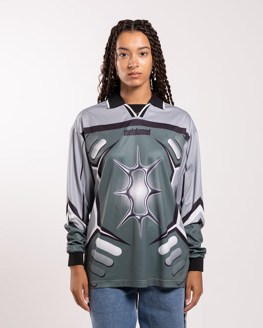 Metalwood Studio X-Games LS Jersey Steel Moss