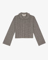 Brain Dead Micro Gingham Mercado Top Cocoa
