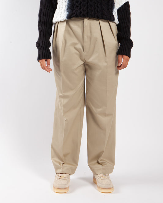 nanamica Double Pleat Chino Pants Khaki