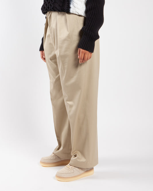 nanamica Double Pleat Chino Pants Khaki