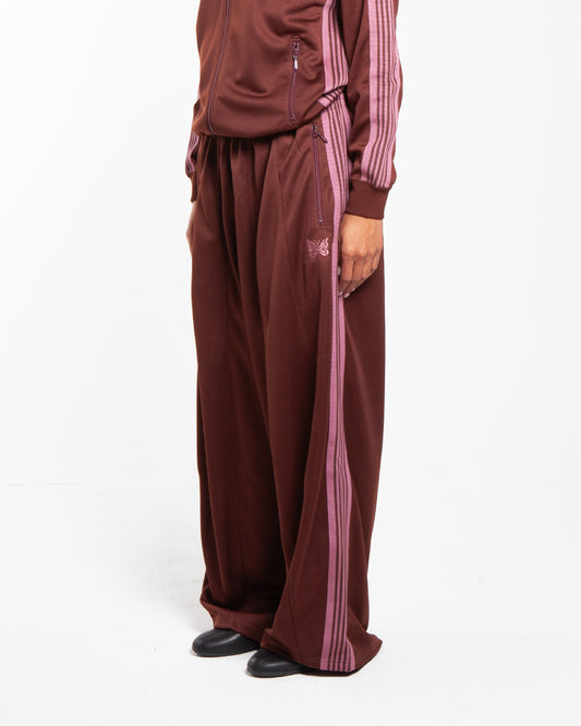 Needles H.D. Track Pant - Poly Smooth Brown