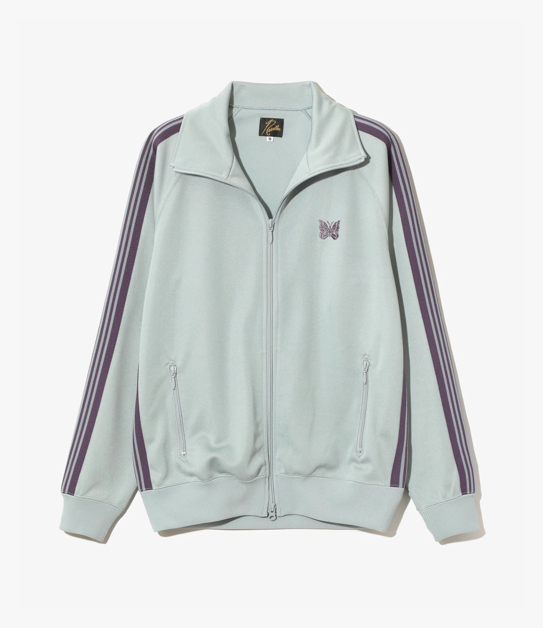 Needles TRACK JACKET サックス XS Needles Track Jacket - Poly Smooth Sax Blue