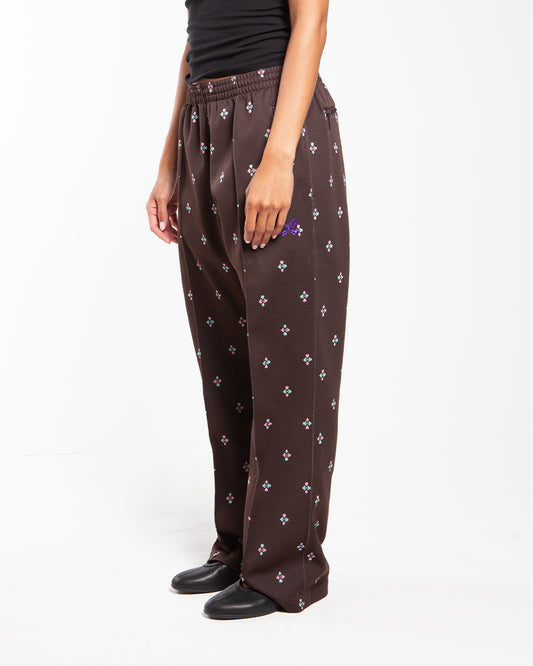 Needles Track Pant - Poly Jacquard Blackjack