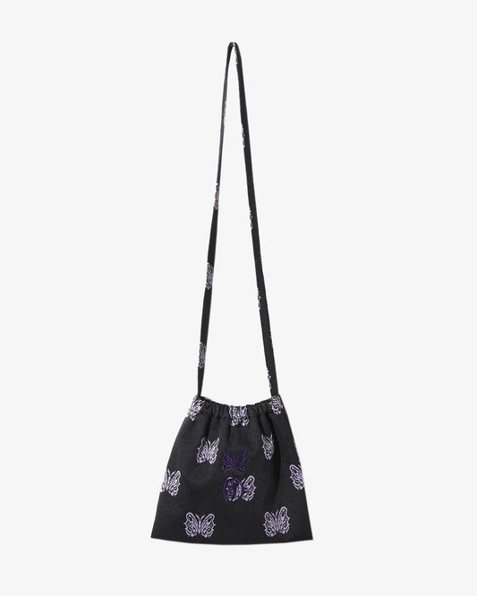 Needles x Kae Tanaka Elastic Pochette Poly Jacquard Black