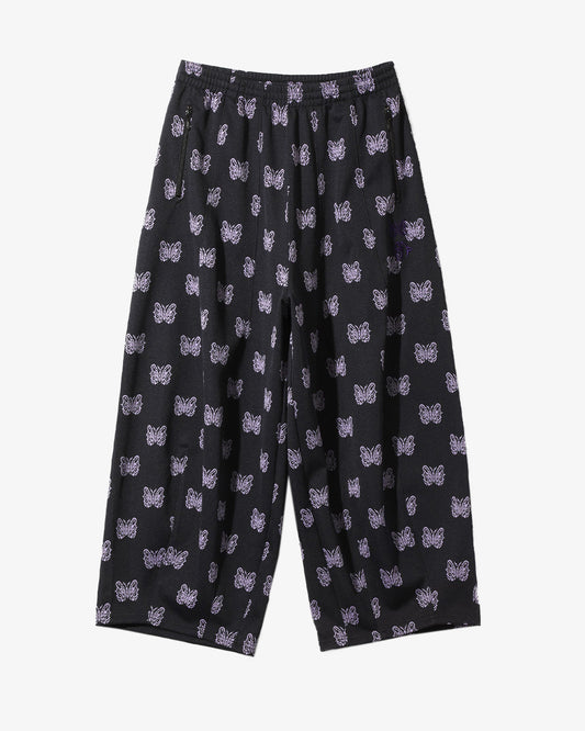 Needles x Kae Tanaka H.D. Track Pant - Poly Jacquard Black