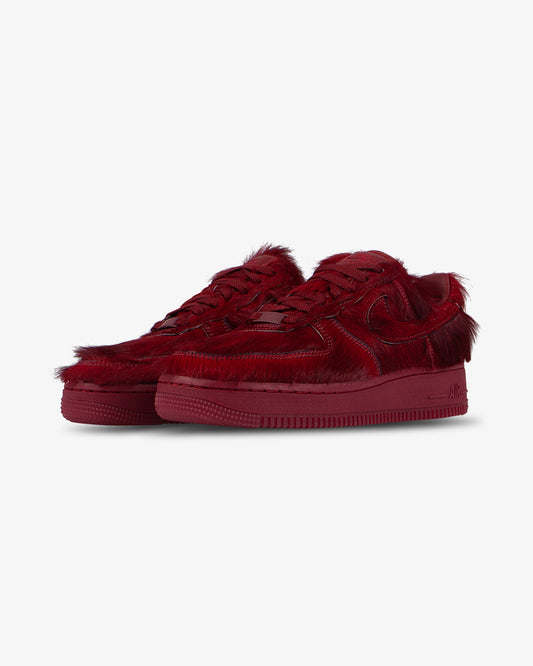 Nike Air Force 1 QS 'Pony Hair Team Red'