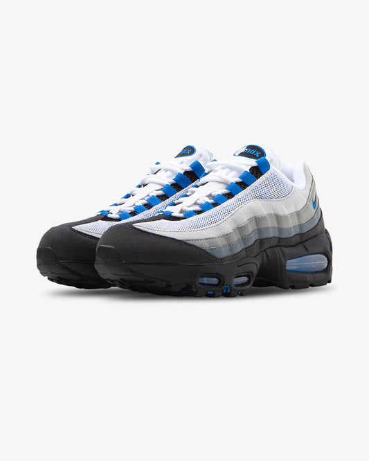 Nike Air Max 95 Big Bubble White/Blue Spark