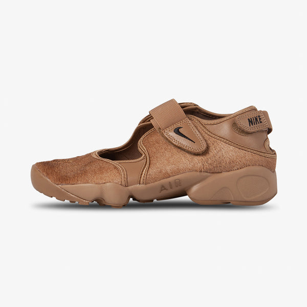 Nike Air Rift Pony Hair Dark Driftwood/Black