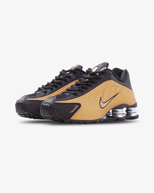 Nike Shox R4 WMNS Black Gold