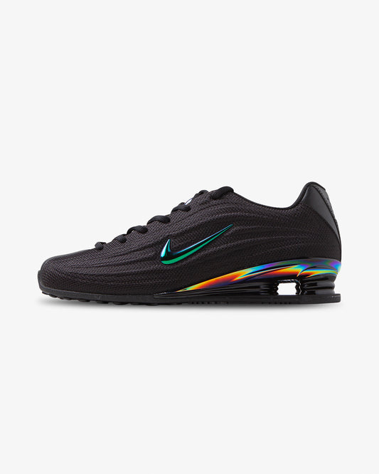 Black/Multi-Color Nike Shox Z WMNS sneaker, side view