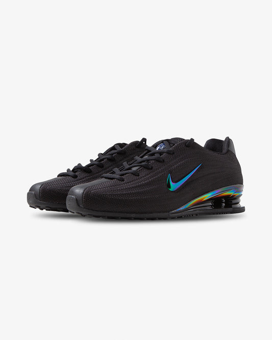 Black/Multi-Color Nike Shox Z WMNS sneaker, angled front view