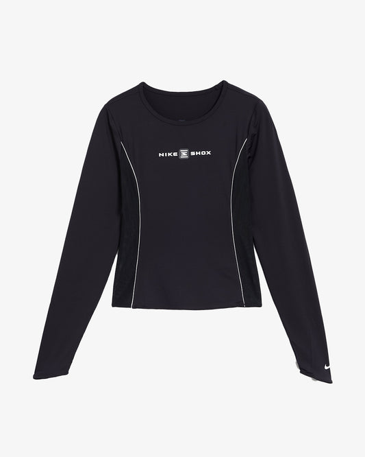 Nike Sportswear Shox Long Sleeve Top Black