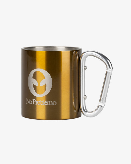 No Problemo Carabiner Mug Khaki