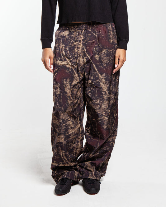No Problemo Forest Glitch Nylon Pant Camo