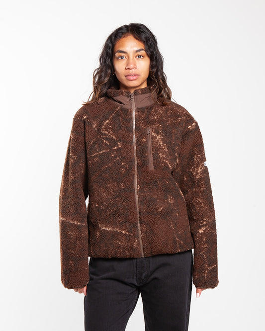 No Problemo Forest Heavy Fleece Jacket Camo