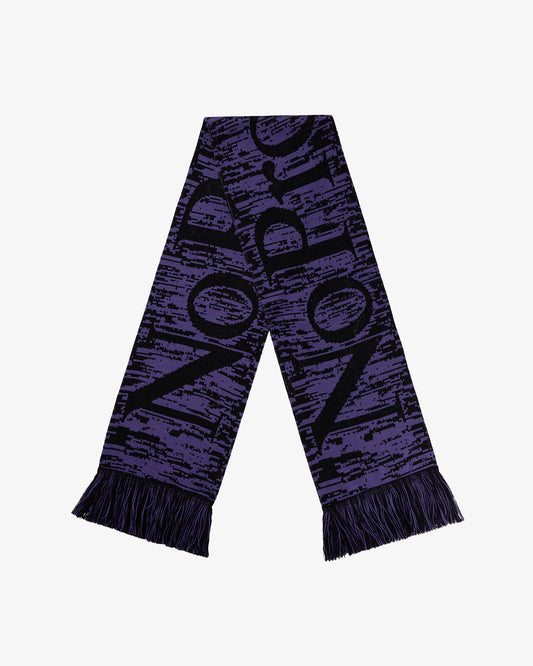 No Problemo Glitch Scarf Purple