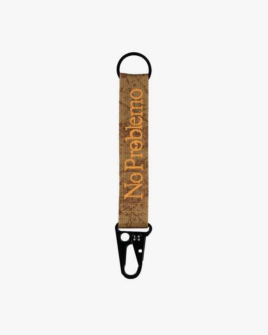 No Problemo Mini Problemo Carabiner Keychain Camo