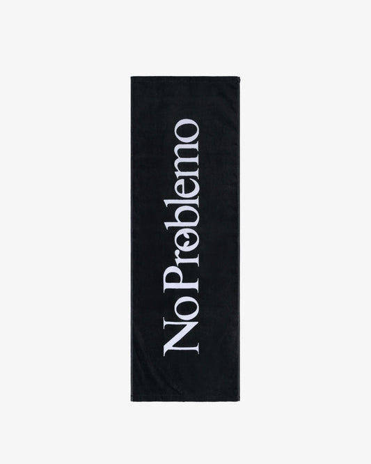 No Problemo Stage Towel Black