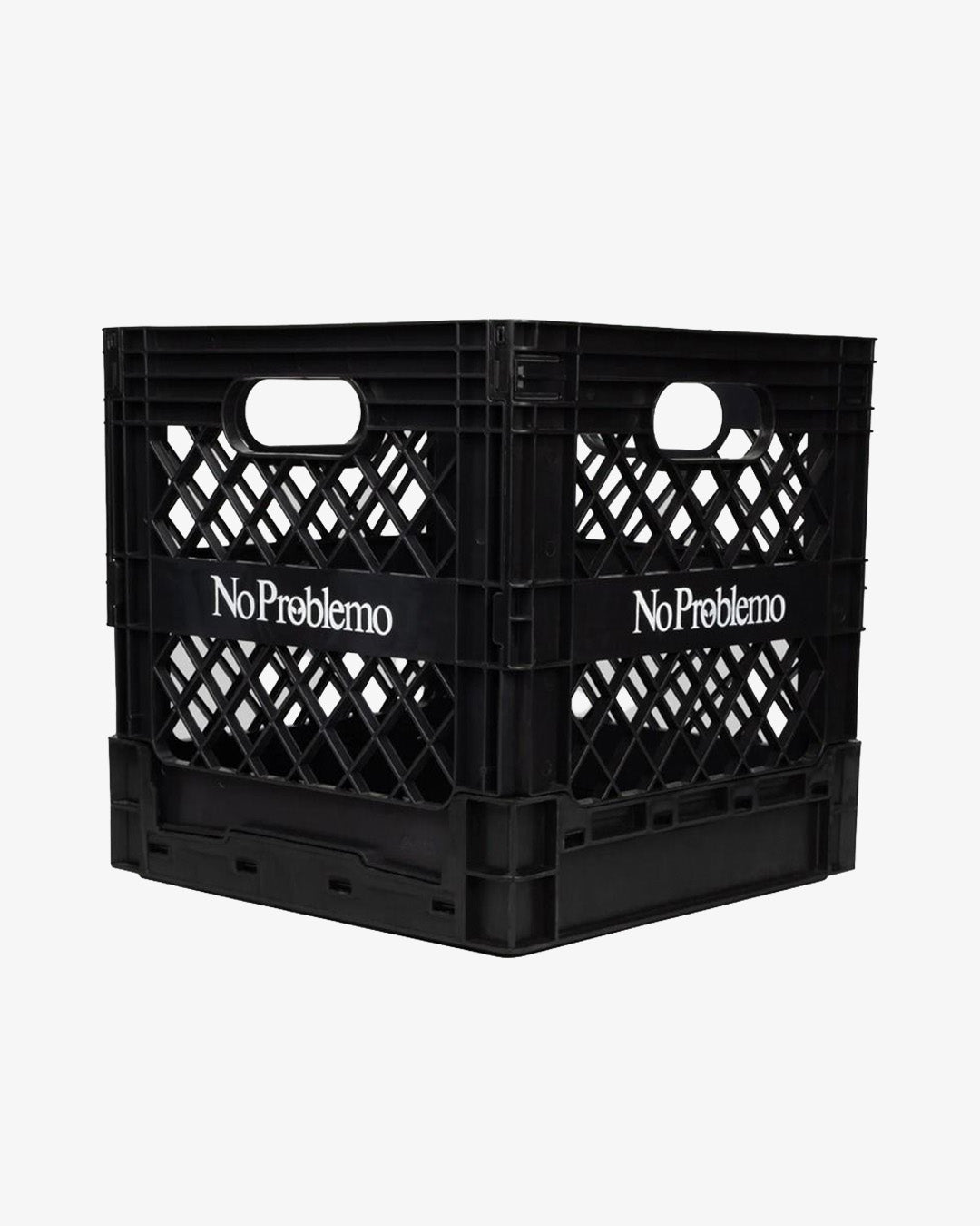 No Problemo Vinyl Crate Black