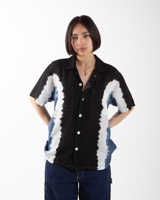 Nomarhythm Textile Hand Dyed Shirt - Side Black