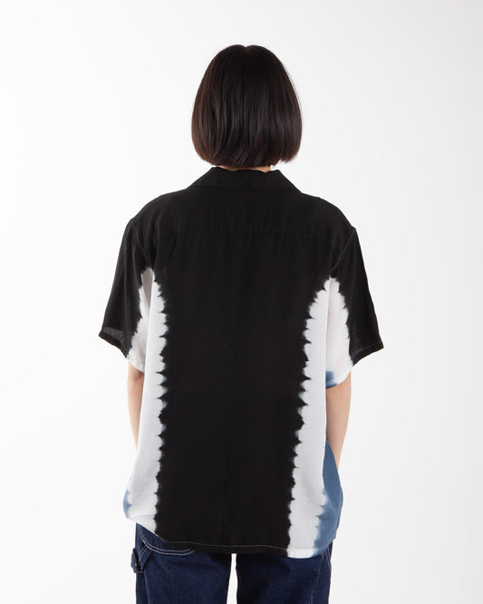 Nomarhythm Textile Hand Dyed Shirt - Side Black