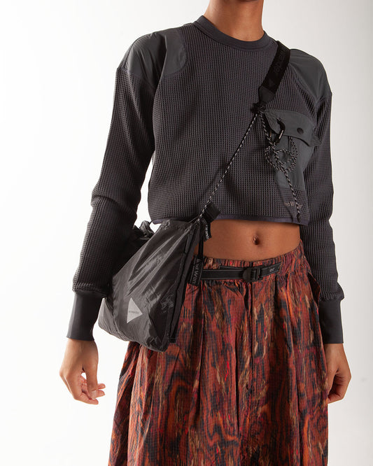 and wander Sil Sacoche Black