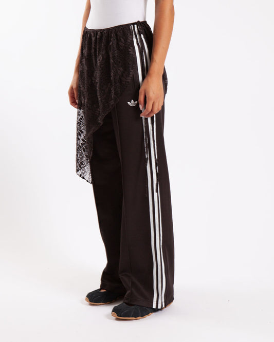 adidas 2IN1 Firebird Track Pants Lace Brown