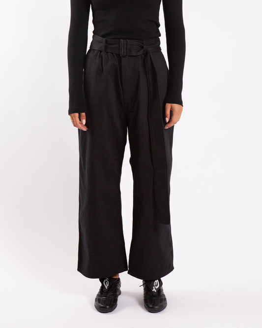 Y-3 Twill Utility Pants Black